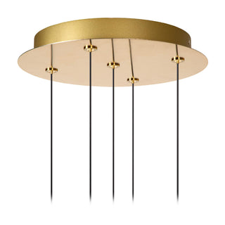 KLIGANDE - Pendant light - Ø 30 cm - LED Dimmable - 5x8W 2700K - Matt Gold / Brass