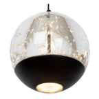 SENTUBAL - Pendant light - Ø 35 cm - LED Dimmable - 5x5.2W 2700K - Black