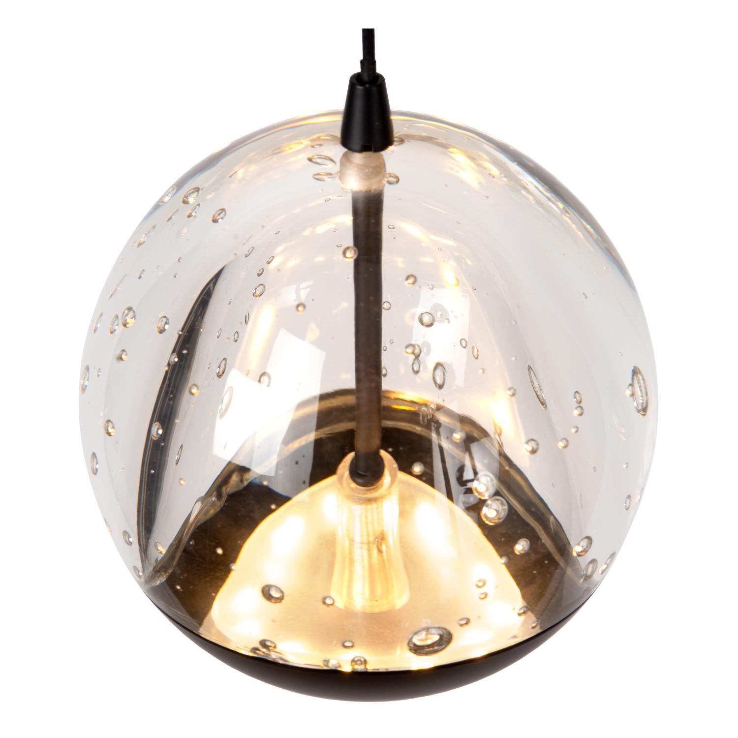 SENTUBAL - Pendant light - LED Dimmable - 5x5.3W 2700K - Black