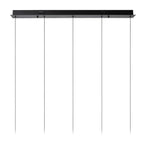 SENTUBAL - Pendant light - LED Dimmable - 5x5.3W 2700K - Black