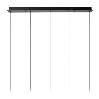 SENTUBAL - Pendant light - LED Dimmable - 5x5.3W 2700K - Black