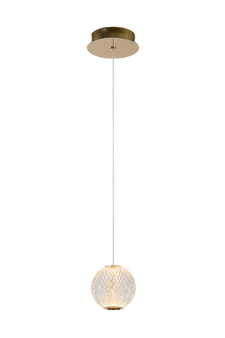 CINTRA - Pendant light - Ø 14 cm - LED - 1x5.7W 2700K - Transparent