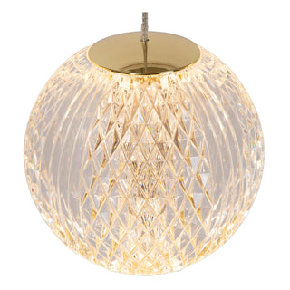 CINTRA - Pendant light - Ø 14 cm - LED - 1x5.7W 2700K - Transparent