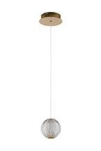 CINTRA - Pendant light - Ø 14 cm - LED - 1x5.7W 2700K - Transparent