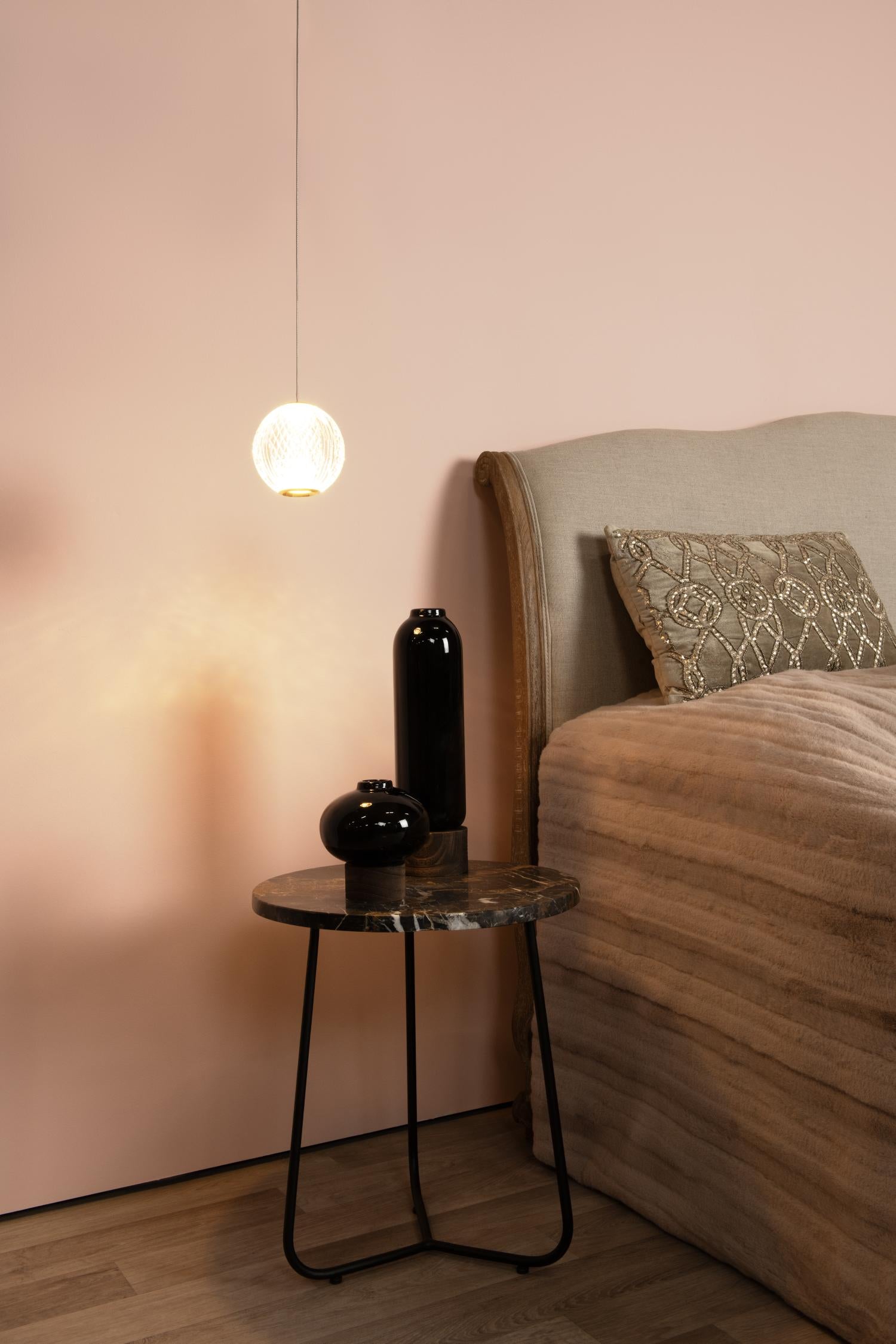 CINTRA - Pendant light - Ø 14 cm - LED - 1x5.7W 2700K - Transparent