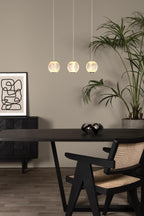 CINTRA - Pendant light - LED Dimmable - 3x4.7W 2700K - Transparent