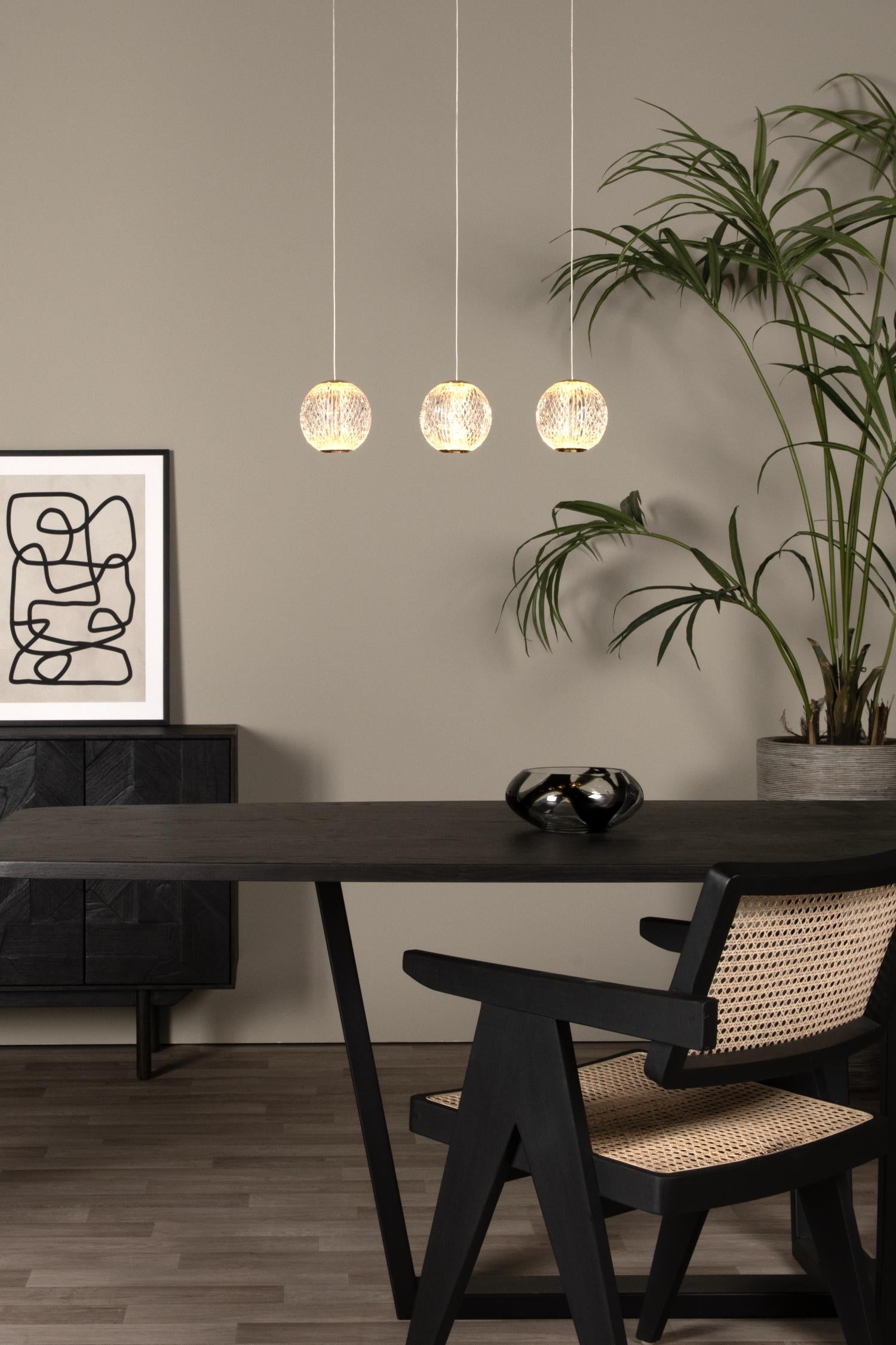 CINTRA - Pendant light - LED Dimmable - 3x4.7W 2700K - Transparent