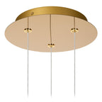 CINTRA - Pendant light - Ø 25 cm - LED Dimmable - 3x4.7W 2700K - Transparent