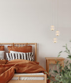 CINTRA - Pendant light - Ø 25 cm - LED Dimmable - 3x4.7W 2700K - Transparent