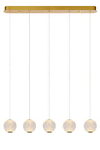 CINTRA - Suspension - LED Var. - 5x4,7W 2700K - Transparent