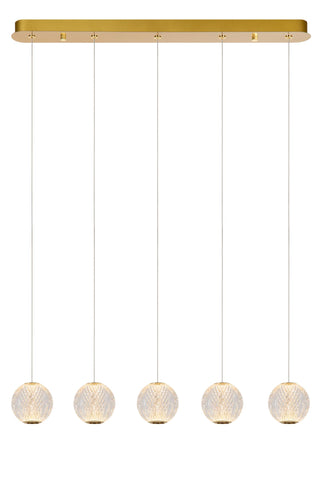 CINTRA - Suspension - LED Var. - 5x4,7W 2700K - Transparent
