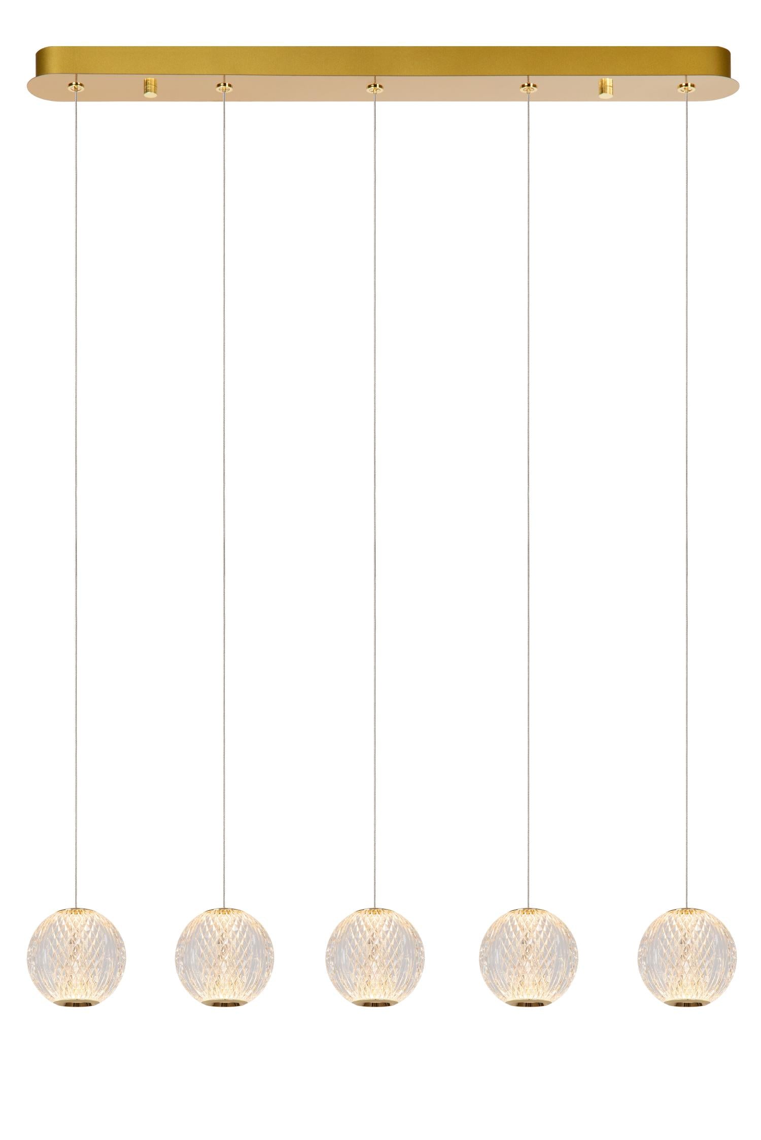 CINTRA - Suspension - LED Var. - 5x4,7W 2700K - Transparent
