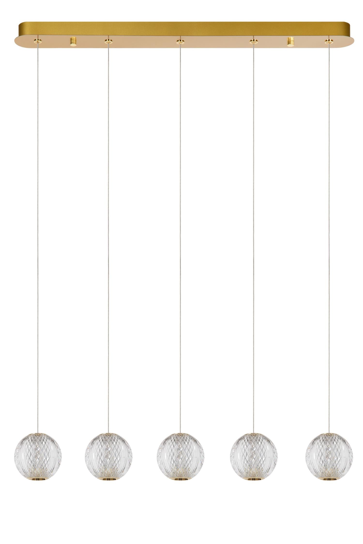 CINTRA - Suspension - LED Var. - 5x4,7W 2700K - Transparent
