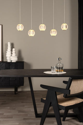 CINTRA - Suspension - LED Var. - 5x4,7W 2700K - Transparent