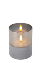 VELAS - Table lamp - Batteries - Ø 8 cm - LED - 3x0.2W 2700K - Smoke - Set of 3