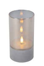 VELAS - Table lamp - Batteries - Ø 8 cm - LED - 3x0.2W 2700K - Smoke - Set of 3