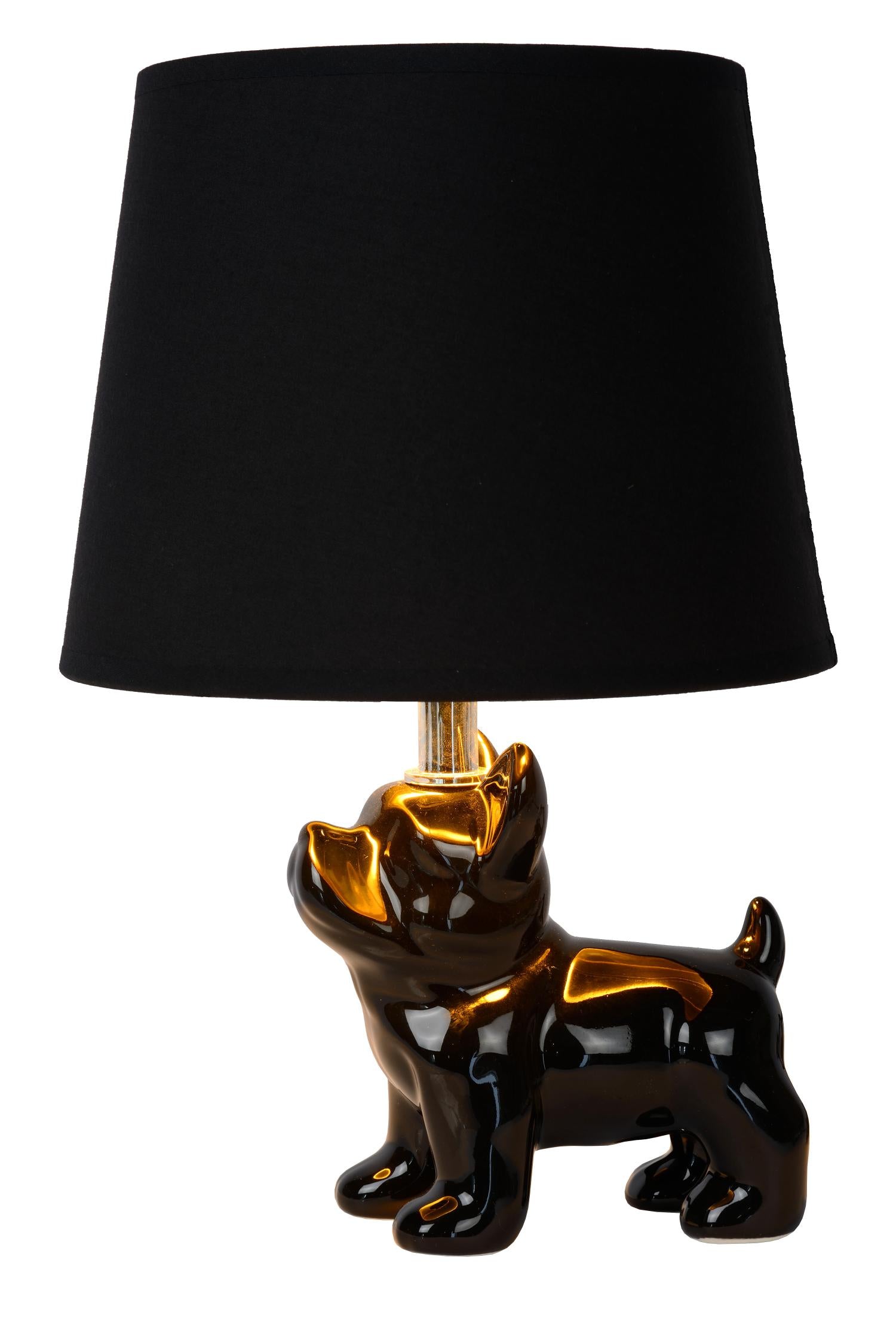 EXTRAVAGANZA SIR WINSTON - Lampe de table - 1xE14 - Noir