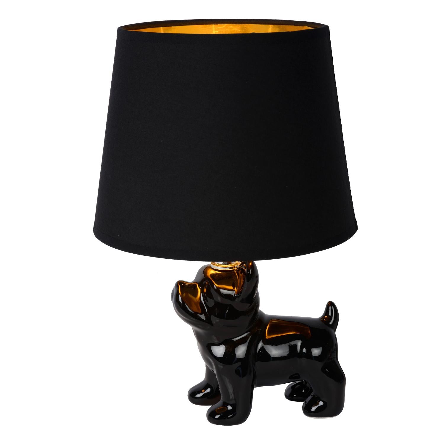 EXTRAVAGANZA SIR WINSTON - Lampe de table - 1xE14 - Noir