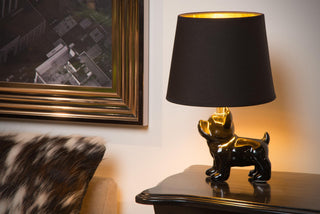 EXTRAVAGANZA SIR WINSTON - Lampe de table - 1xE14 - Noir