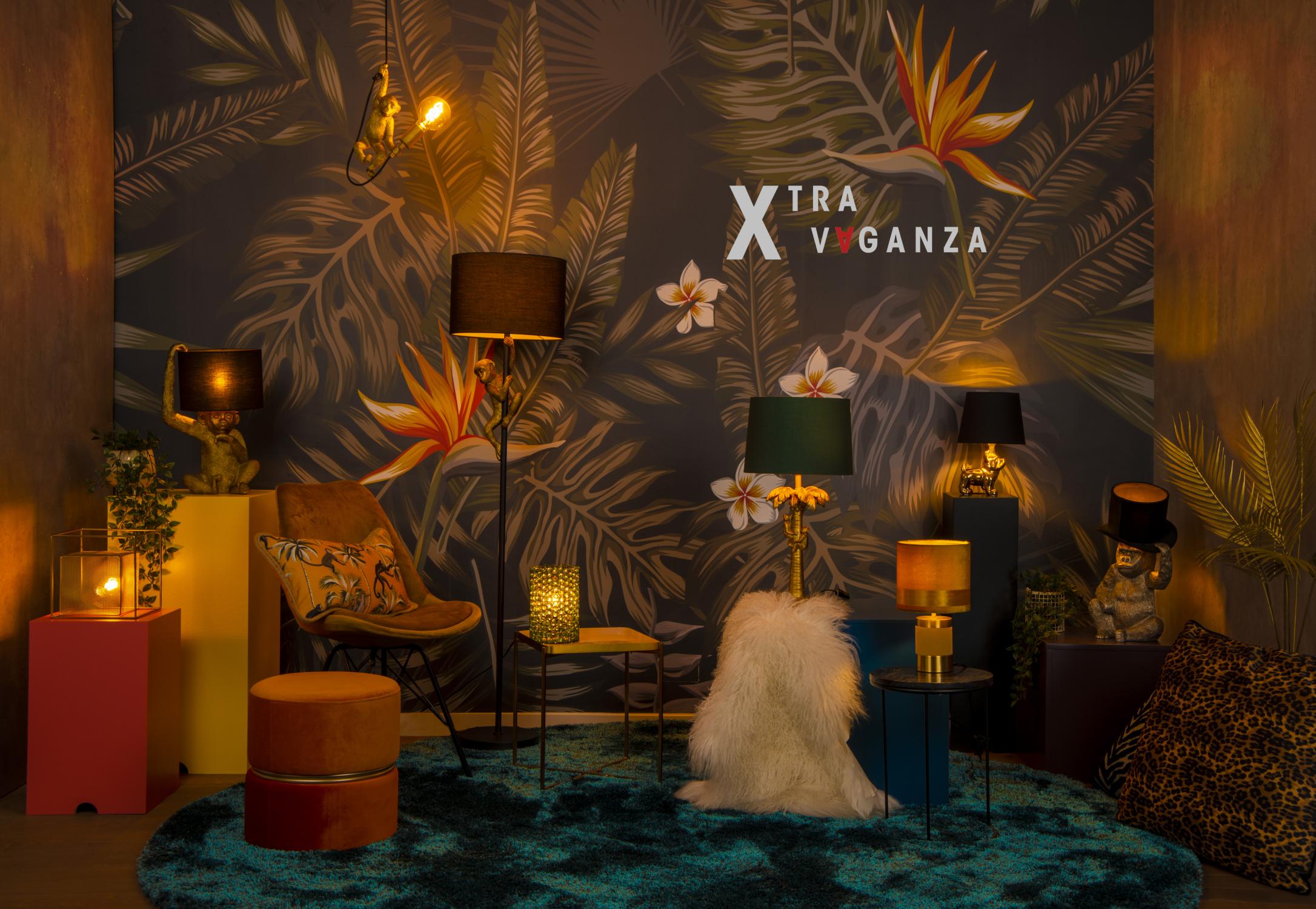 EXTRAVAGANZA SIR WINSTON - Lampe de table - 1xE14 - Noir