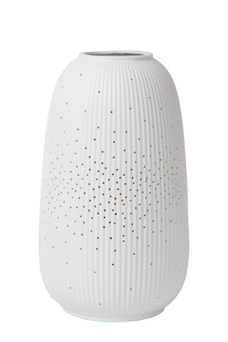 FLORES - Lampe de table - Ø 14,1 cm - 1xE14 - Blanc