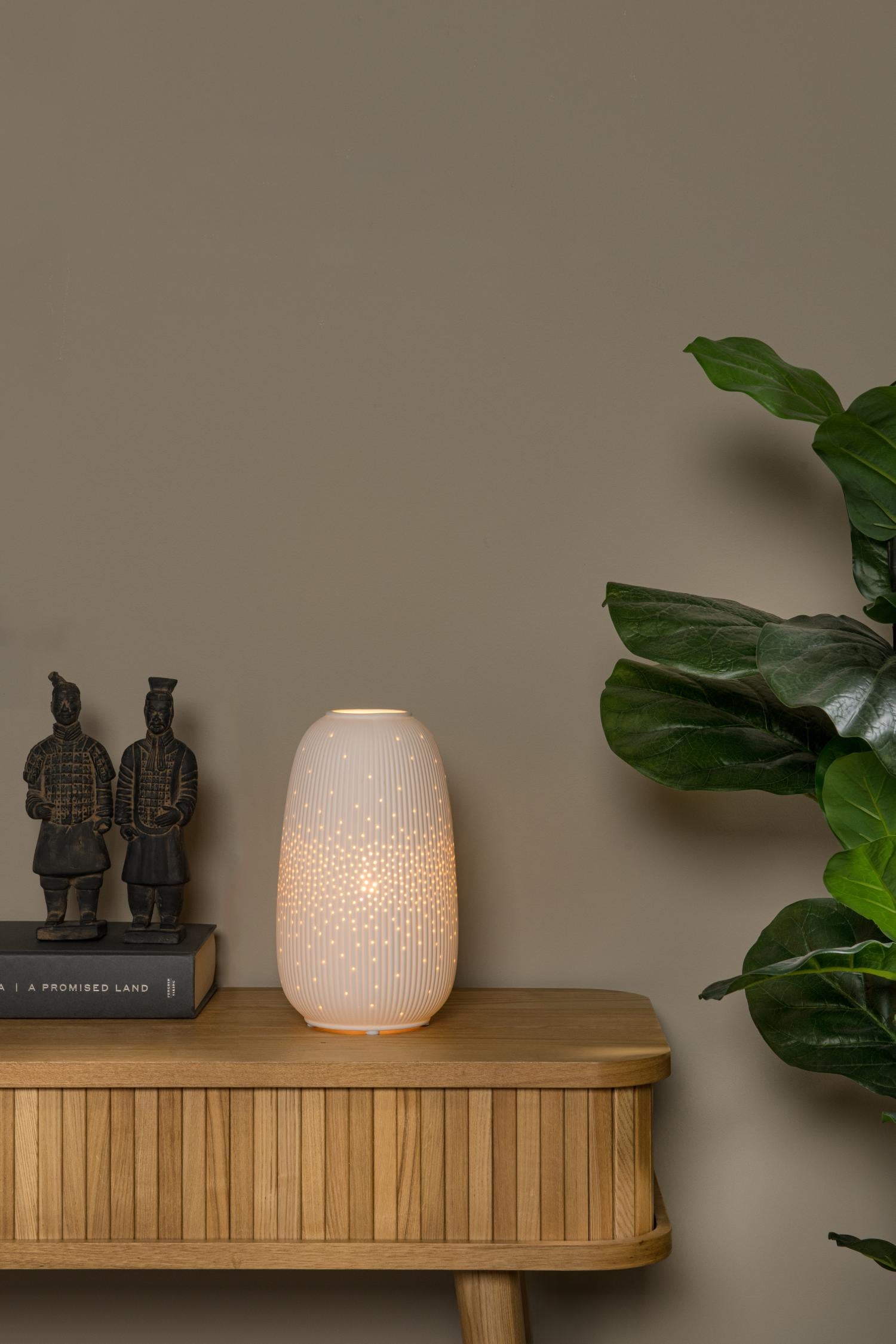 FLORES - Table lamp - Ø 14.1 cm - 1xE14 - White