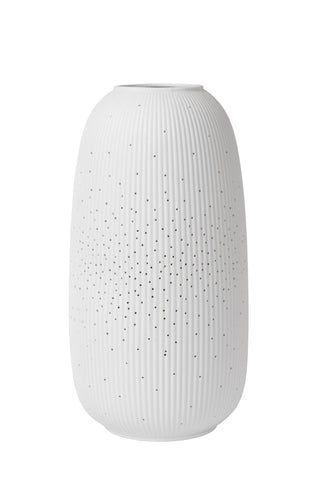 FLORES - Lampe de table - Ø 17,5 cm - 1xE14 - Blanc