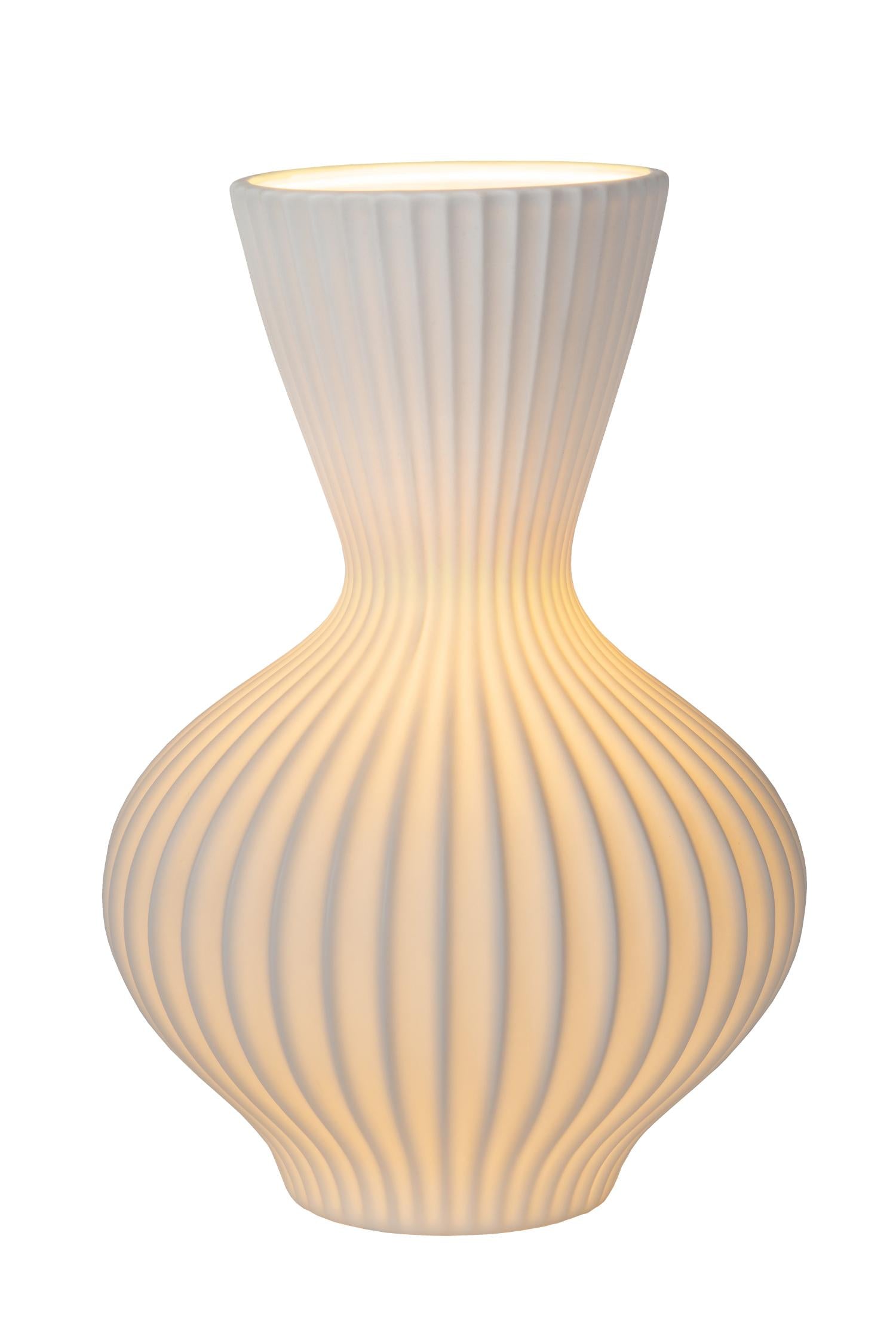 MOMORO - Lampe de table - 1xE14 - Blanc