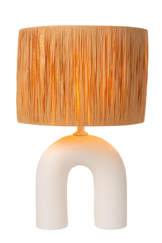 RONDA - Lampe de table - 1xE27 - Blanc