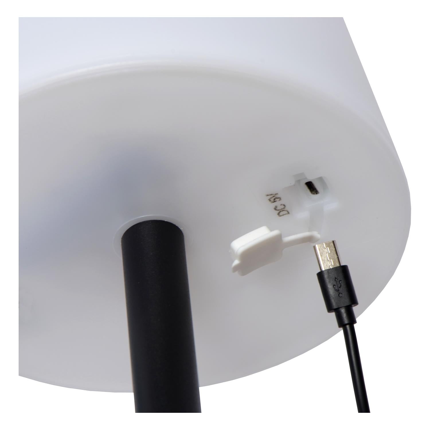 RIO - Rechargeable table lamp Indoor/Outdoor - Battery - Ø 15.5 cm - LED Dimmable - 1x1.8W 3000K - IP44 - RGB - Multicolour