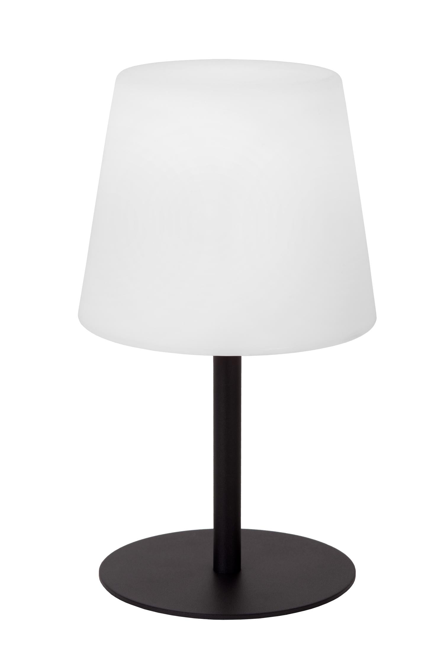 TYON - Rechargeable table lamp Indoor/Outdoor - Battery - LED Dimmable - 1x2W 2700K - IP65 - Black