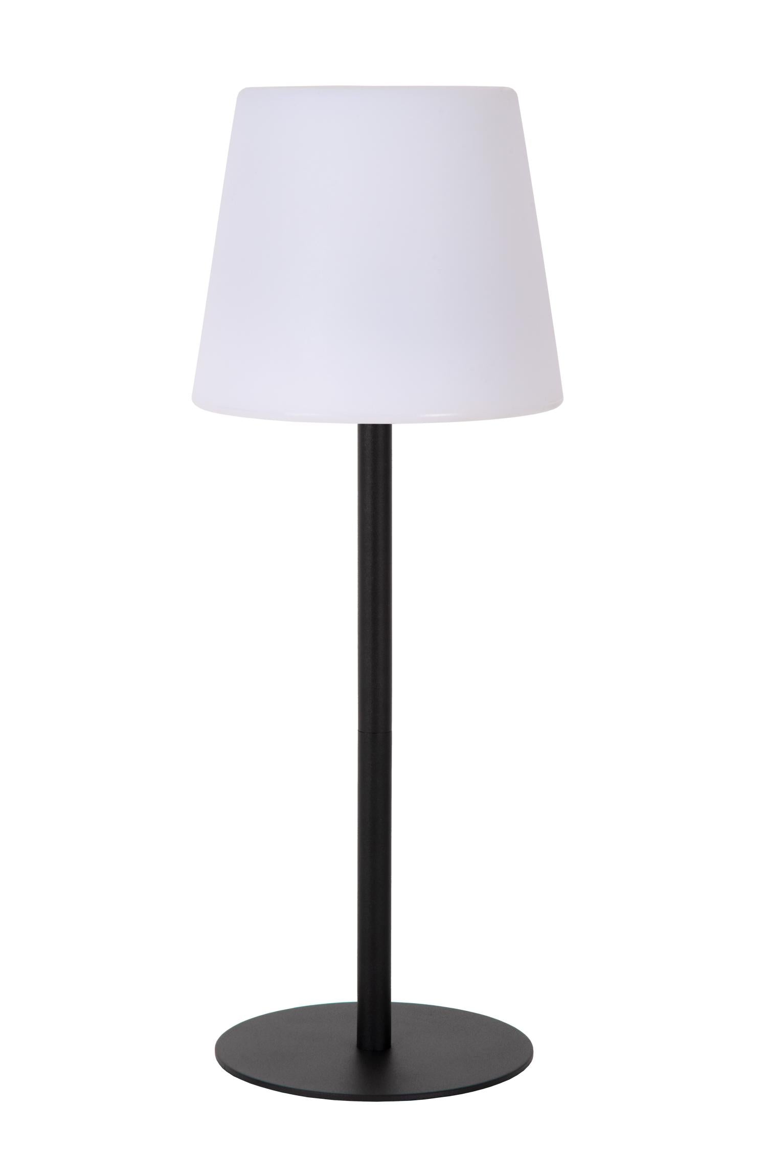 TYON - Rechargeable table lamp Indoor/Outdoor - Battery - LED Dimmable - 1x2W 2700K - IP65 - Black