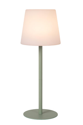 TYON - Lampe de table rechargeable Intérieur/Extérieur - Batterie/Pile - LED Var. - 1x2W 2700K - IP65 - Vert