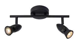 CARO - Spot plafonnier - 2xGU10 - Noir