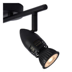 CARO - Spot plafonnier - 2xGU10 - Noir