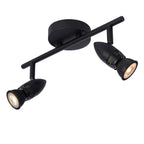CARO - Spot plafonnier - 2xGU10 - Noir