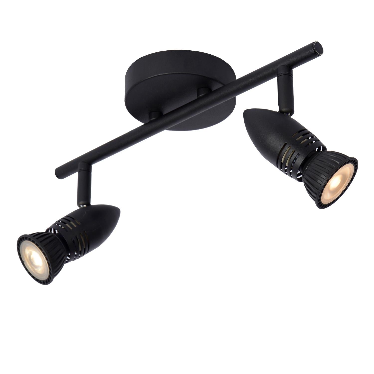 CARO - Spot plafonnier - 2xGU10 - Noir
