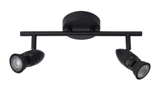 CARO - Spot plafonnier - 2xGU10 - Noir