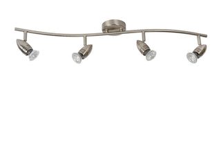 CARO-LED - Spot plafonnier - LED - GU10 - 4x5W 2700K - Chrome mat
