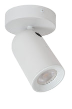 PUNCH - Spot plafonnier - 1xGU10 - Blanc