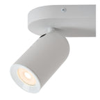 PUNCH - Spot plafonnier - 2xGU10 - Blanc