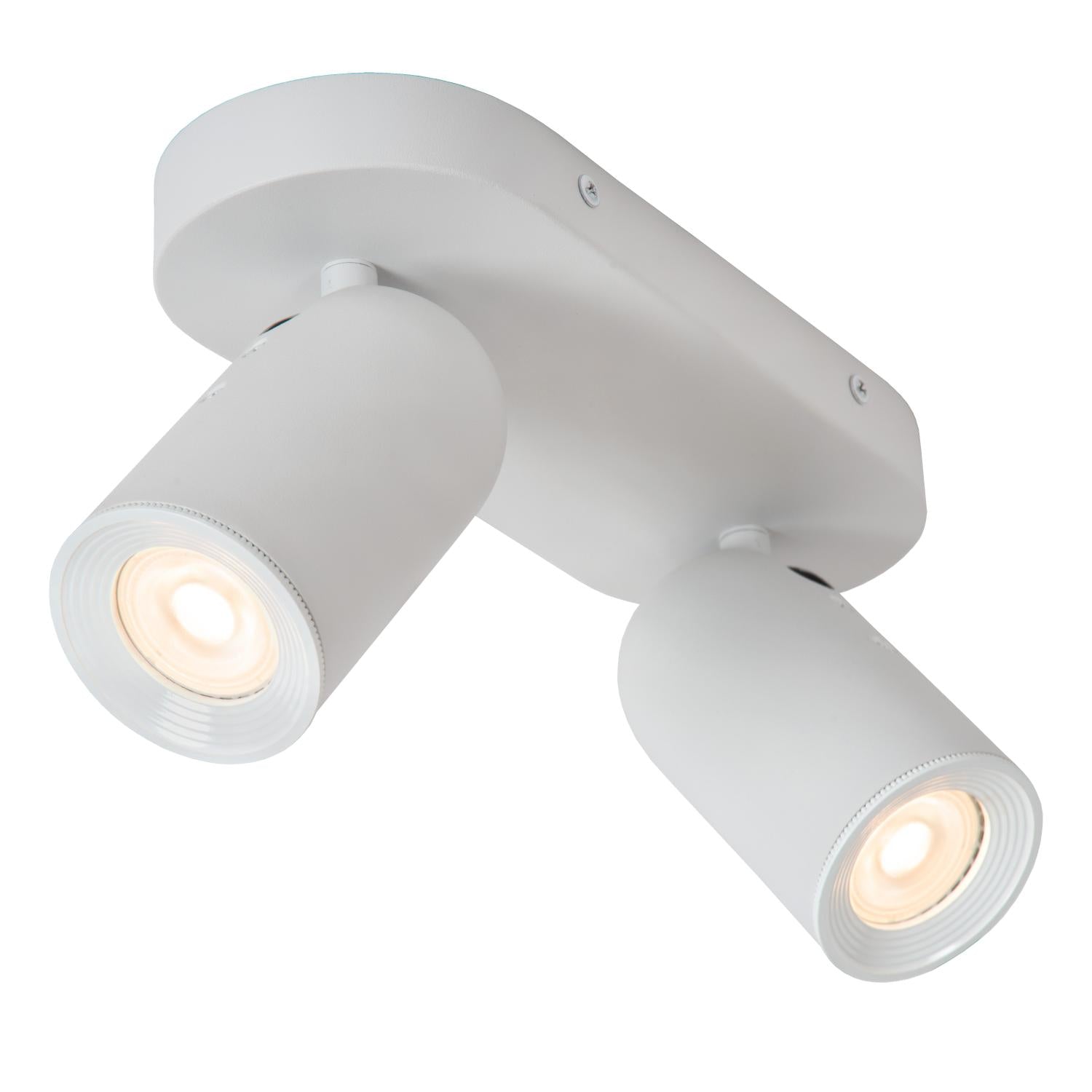 PUNCH - Spot plafonnier - 2xGU10 - Blanc