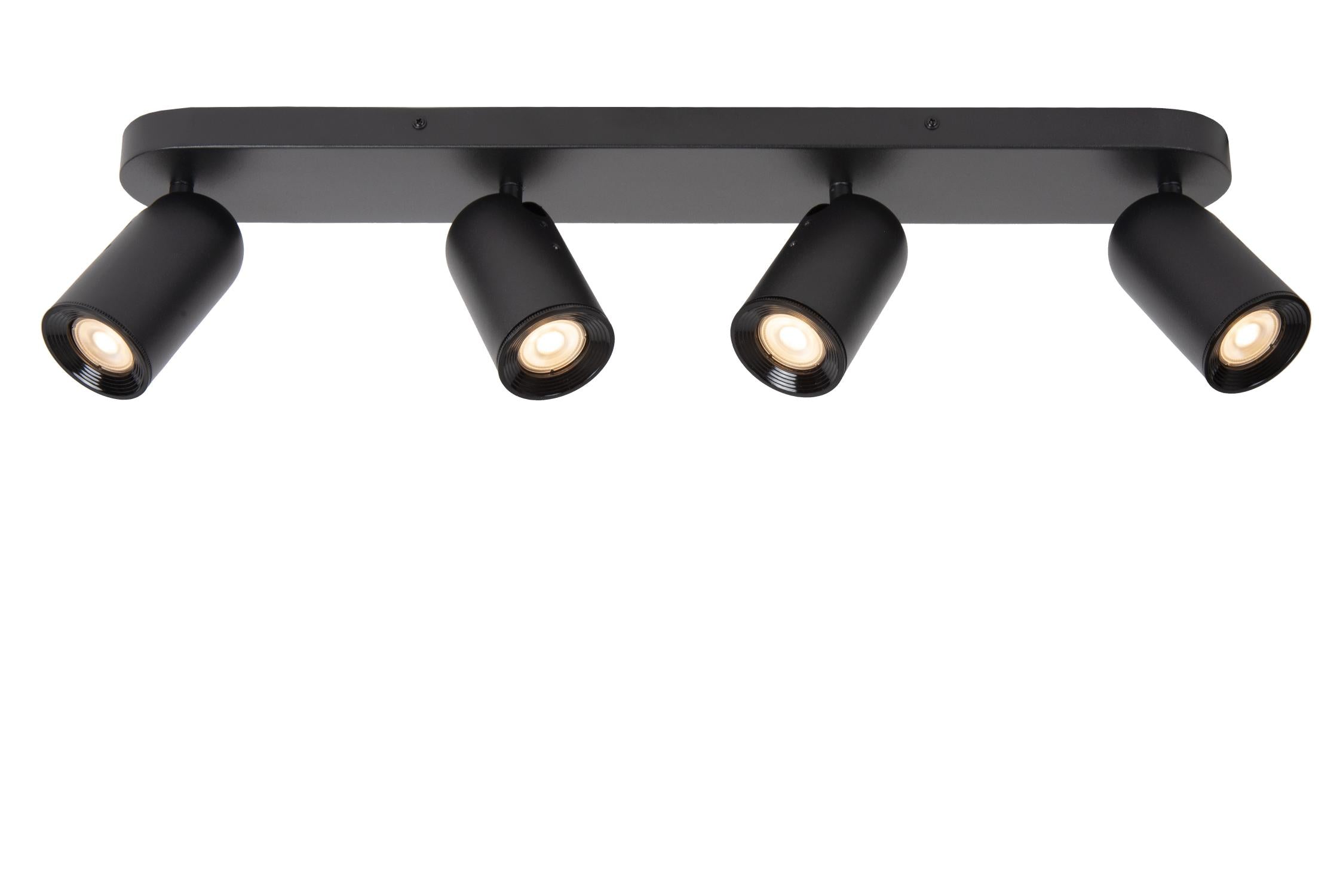 PUNCH - Ceiling spot - 4xGU10 - Black