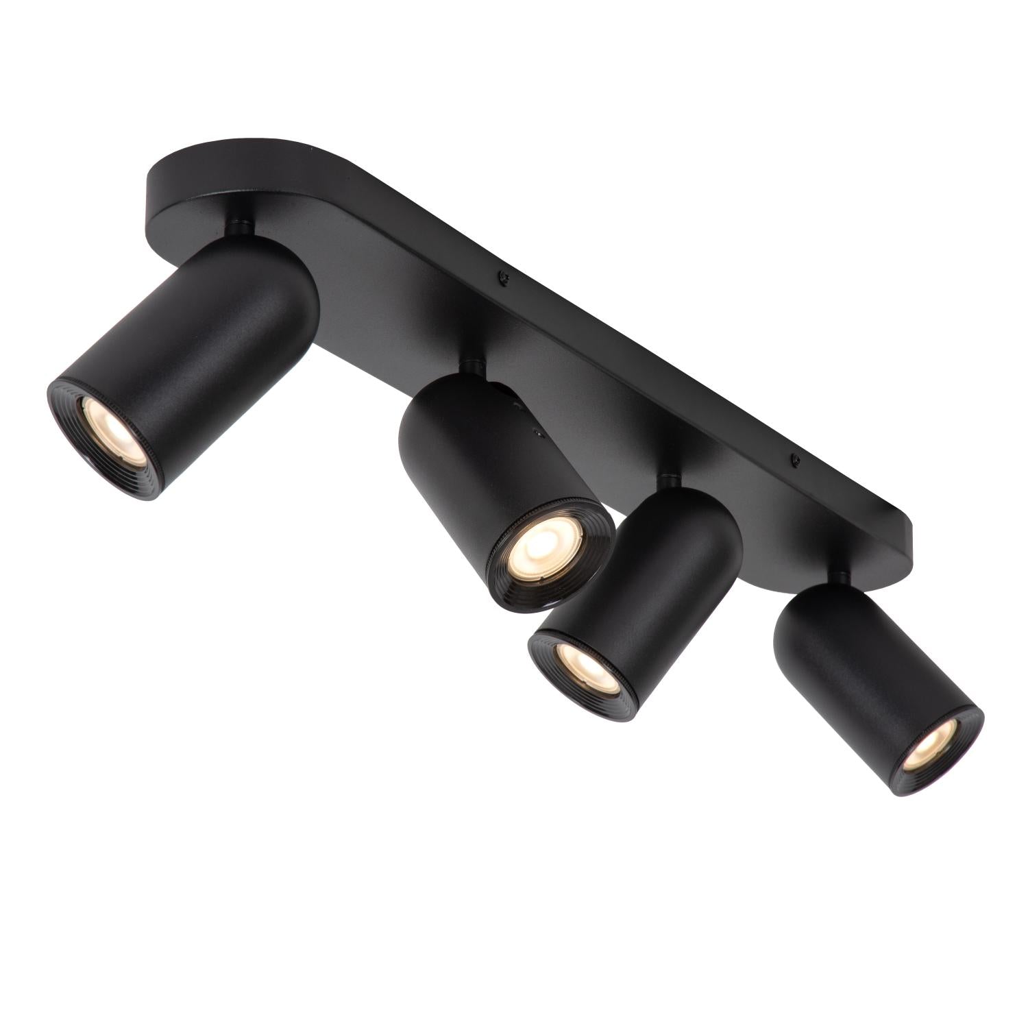 PUNCH - Ceiling spot - 4xGU10 - Black