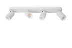 PUNCH - Spot plafonnier - 4xGU10 - Blanc