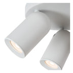PUNCH - Plafondspot - Ø 21 cm - 3xGU10 - Wit