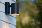 ARNE-LED - Wall spot / Wall light Indoor/Outdoor - Ø 6.3 cm - LED - GU10 - 1x5W 2700K - IP44 - Black