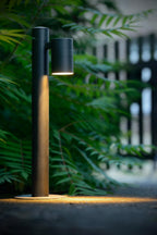ARNE-LED - Sokkellamp - Ø 6,3 cm - LED - GU10 - 1x5W 2700K - IP44 - Zwart