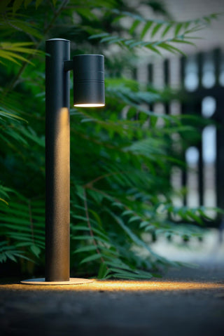 ARNE-LED - Sokkellamp - Ø 6,3 cm - LED - GU10 - 1x5W 2700K - IP44 - Zwart
