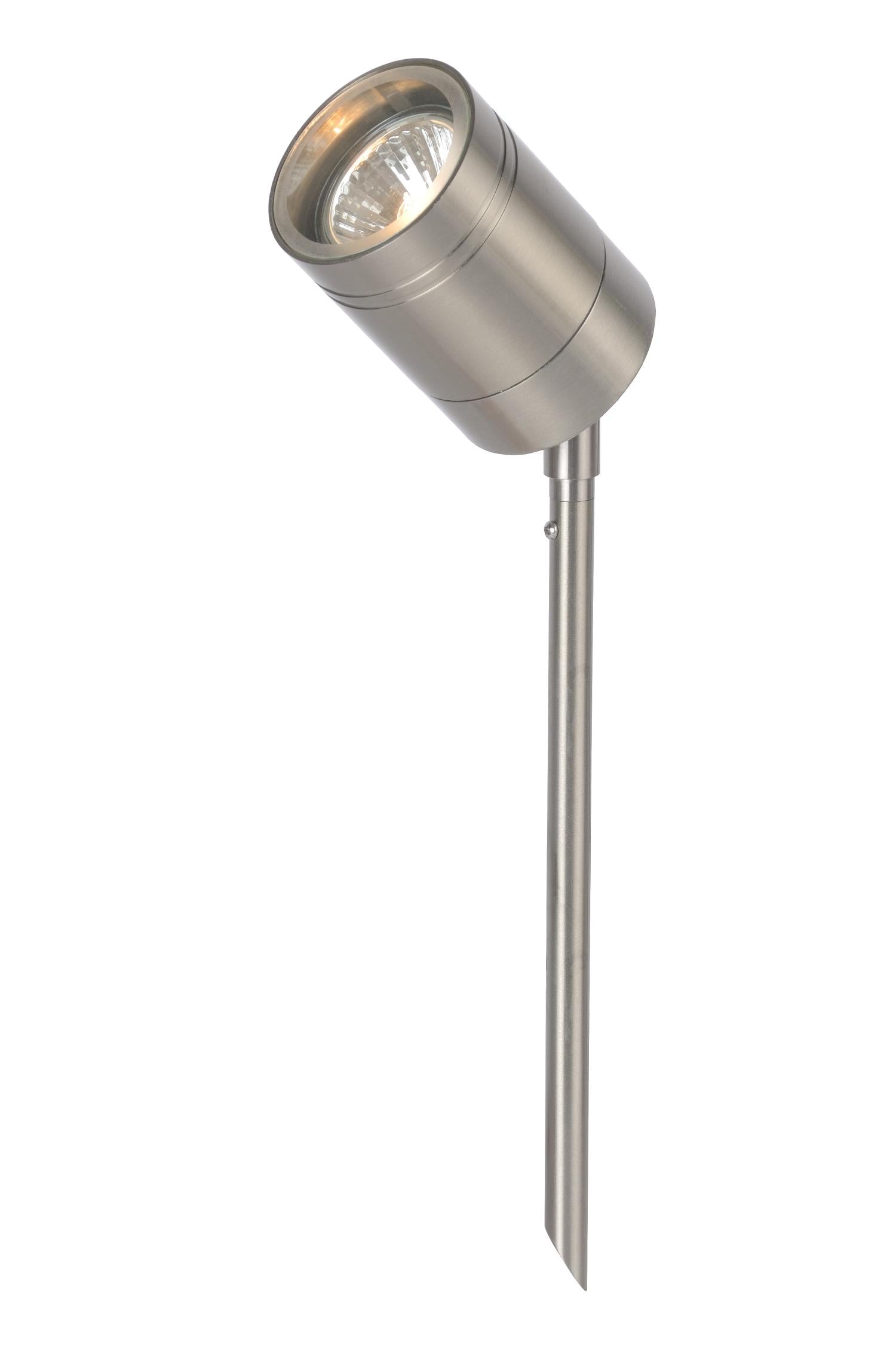 ARNE-LED - Garden spot - Ø 6.3 cm - LED - GU10 - 1x5W 2700K - IP44 - Matt chrome
